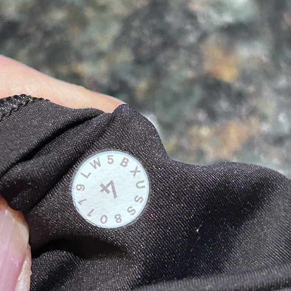 Lululemon Fast & Free Full Length Tight *Non-Reflective 28" Black Women's Size 4 - Picture 9 of 11